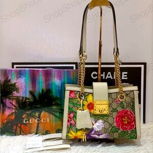 Gucci padlock Tote in special spring edition! Excelent conditon like brand new!